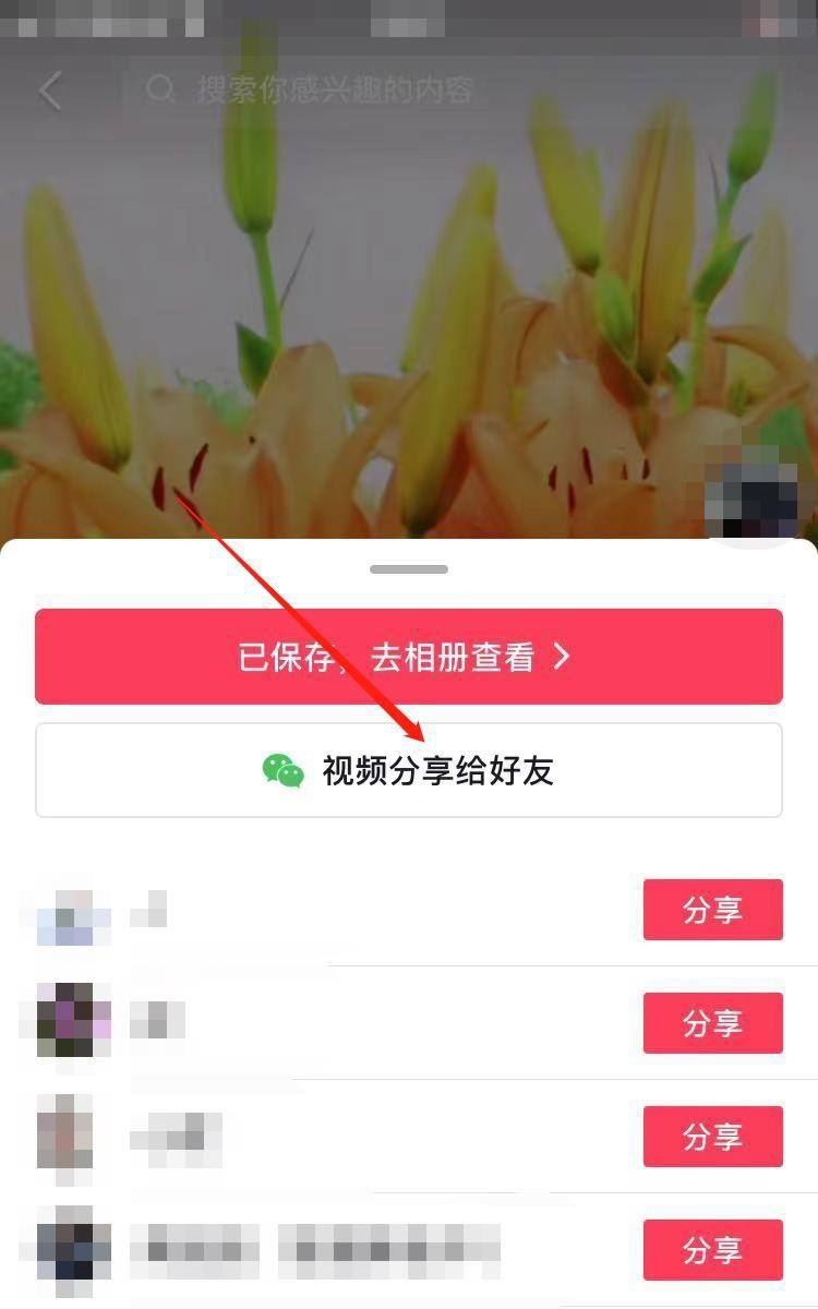 抖音如何分享到微信好友？